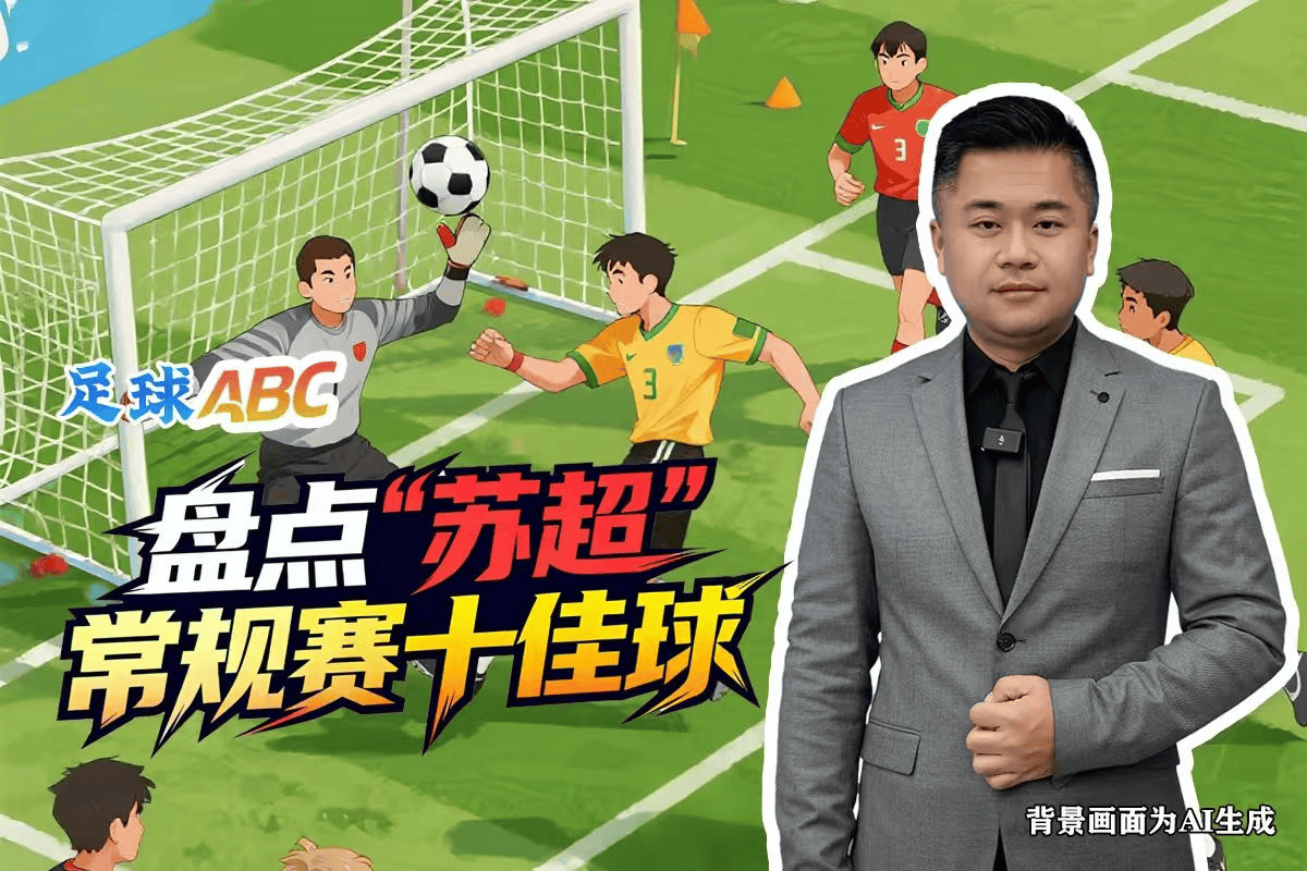足球(qiú)ABC丨盘点“苏超”常规赛十(shí)佳球(qiú)