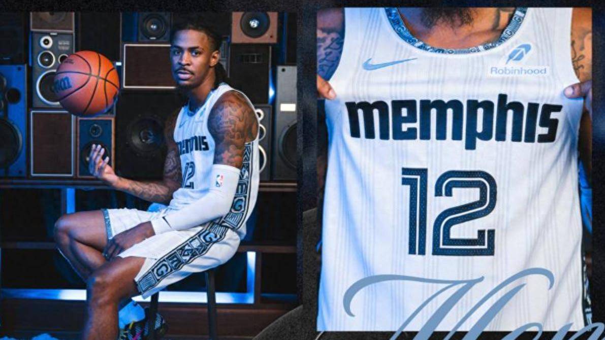 孟菲斯灰熊隊(duì)发佈(bù)2025/26赛季城市版球衣